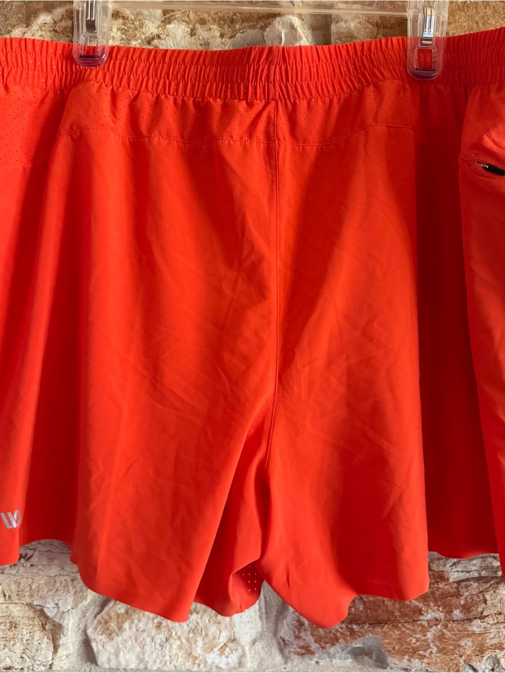 Men’s Red Performance Shorts - Picture 2 of 5